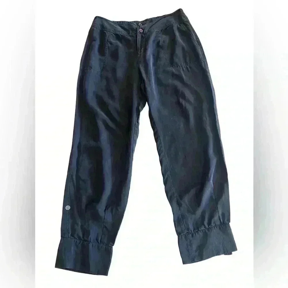 Soft Surroundings Black Tencel Casual Pants
